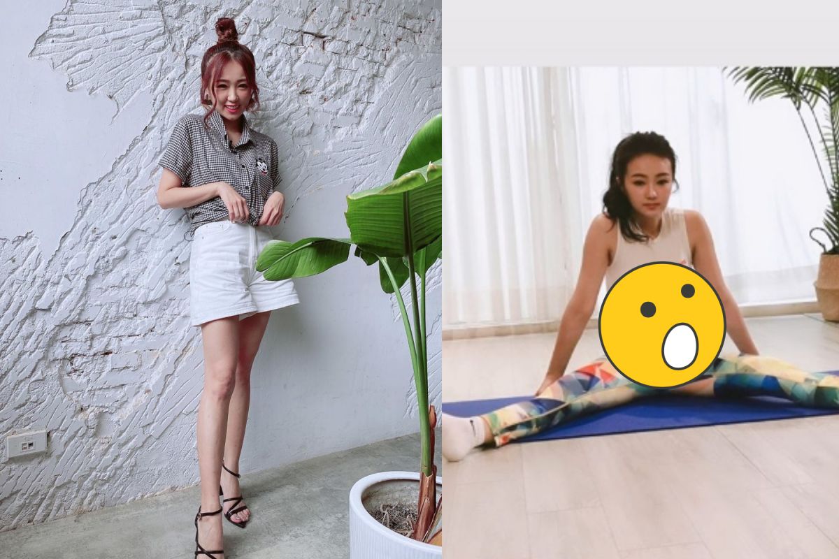 ▲丫頭雙層肚肉照曝光 。（圖／ 丫頭IG） 

 