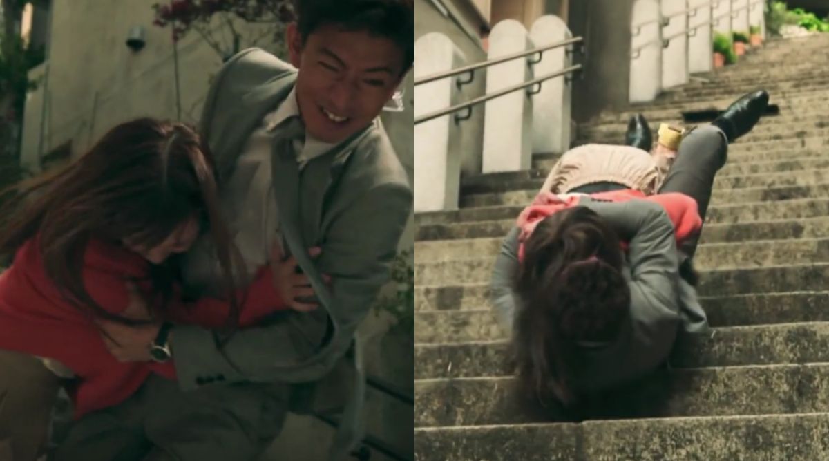 ▲木村拓哉（左圖右）保護雇主而受傷。（圖／friDay影音）