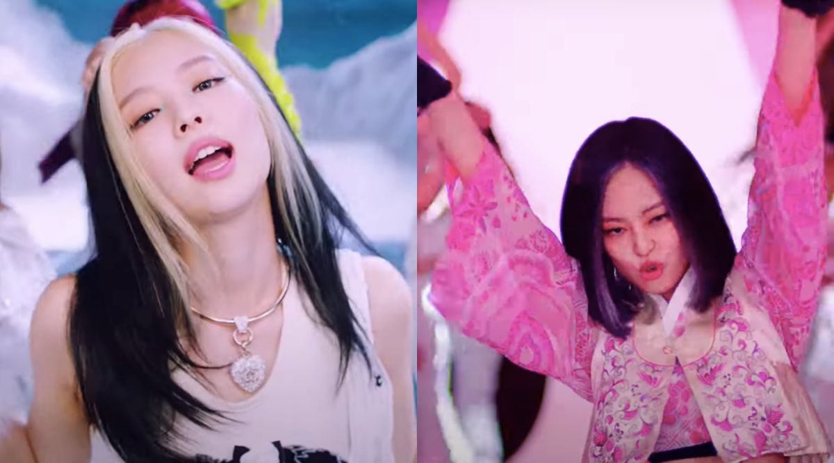 ▲Jennie前衛髮色掀起討論。（圖／BLACKPINK YouTube）
