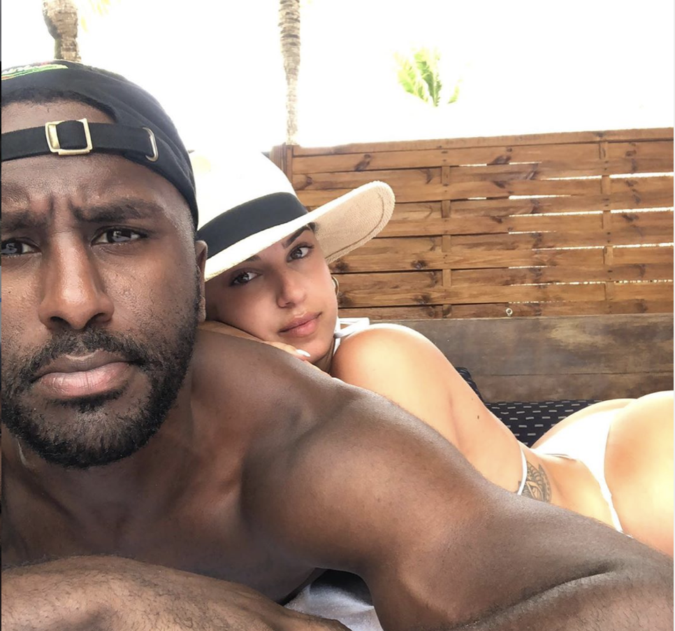 ▲快艇隊大前鋒Patrick Patterson與妻子Sarah Patterson。（圖／取自Sarah Patterson IG）