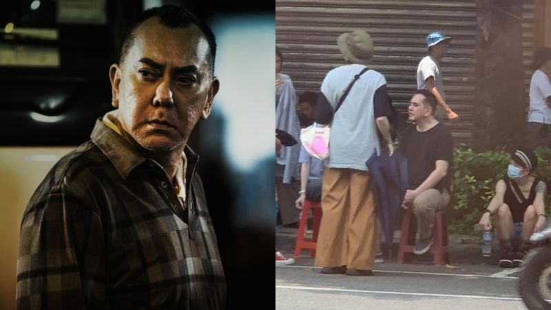 ▲黃秋生在台Long Stay拍攝新電視劇。(圖/華映提供、爆廢公社二館)