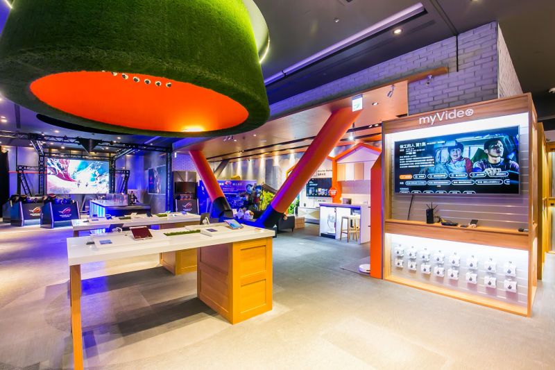▲台灣大首間5G體驗門市落座台北松菸文創1樓。(圖/台灣大哥大提供)