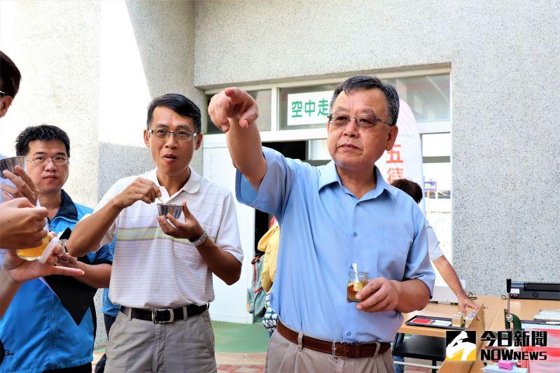 ▲賴峰偉說對於許多澎湖人而言,海洋不僅僅是生計根本,亦是生活方式及幸福泉源。(圖/記者張塵攝,2020.06.30)
