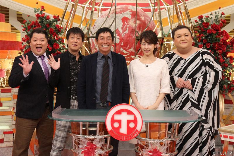 ▲小杉龍一(左起)、吉田敬、明石家秋刀魚,加藤綾子、松子DELUXE。(圖/WAKUWAKU
