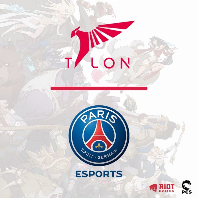 Talon Esports與巴黎聖日耳曼足球俱樂部電競（Paris Saint-Germain Esports）成為合作夥伴。