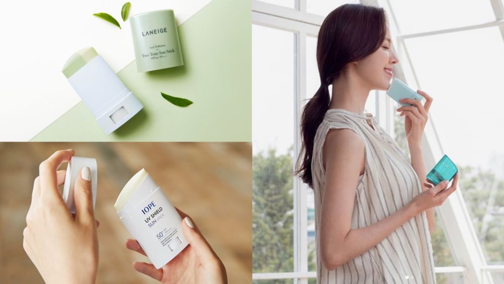  ▲防曬棒推薦。（圖／蘭芝、IOPE 艾諾碧台灣臉書、翻攝自IG@ahc.official）