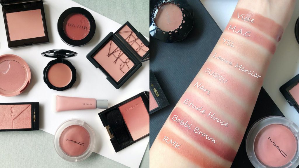 ▲9款最美玫瑰豆沙色腮紅。（圖／VOGUE）