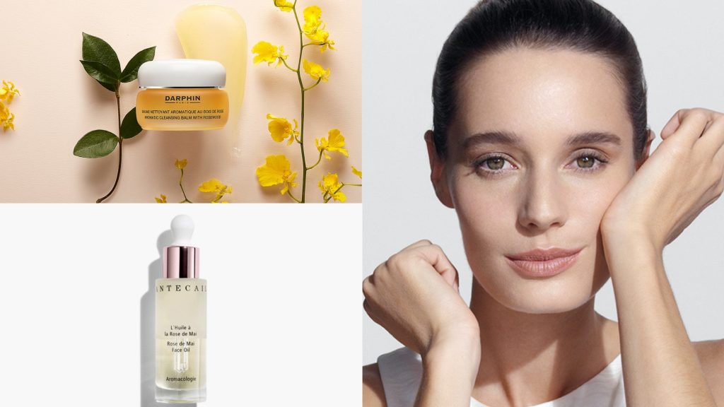  ▲塗抹保養品的同時，按摩臉部穴道就能簡單達成消水腫。（圖／vogue提供）