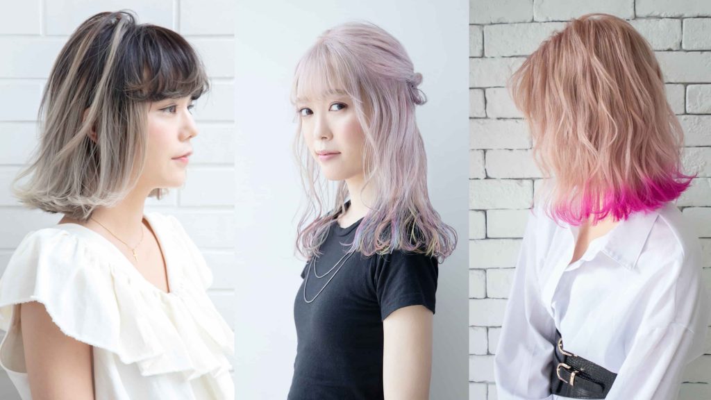 ▲冰雪裙襬染。（圖／資生堂專業美髮）