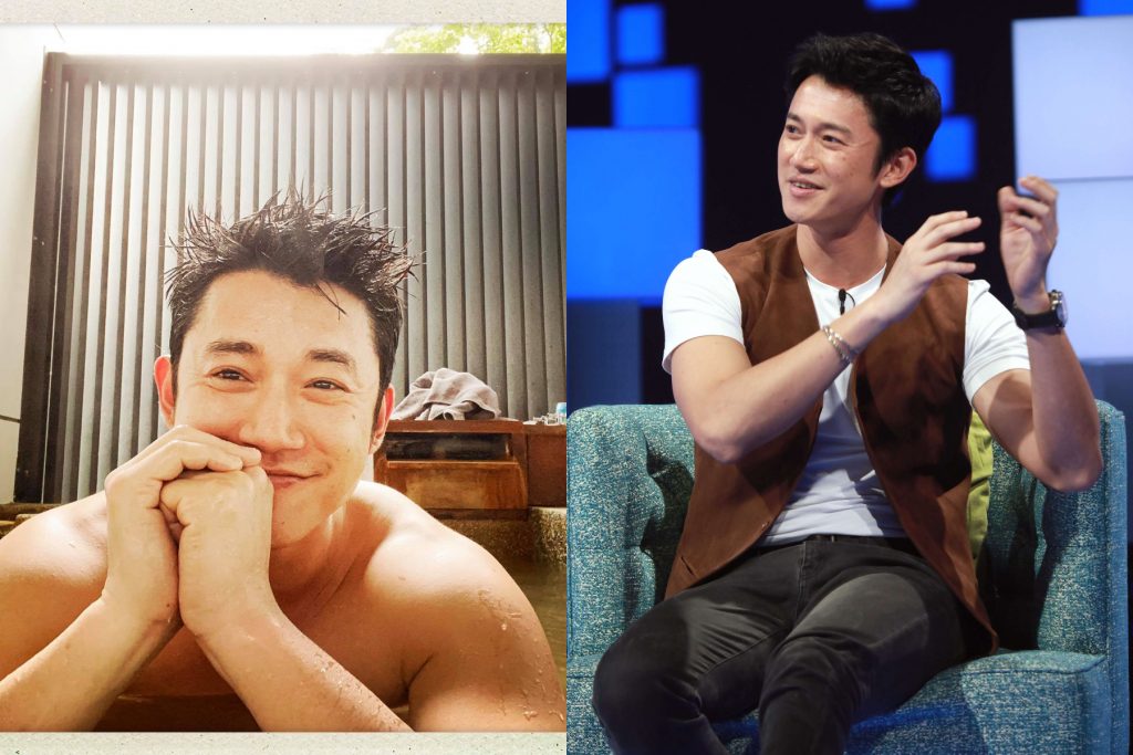 ▲吳慷仁上公視談話節目《36題愛上你》提及表演空氣調酒的過往（圖／公視提供、吳慷仁臉書）