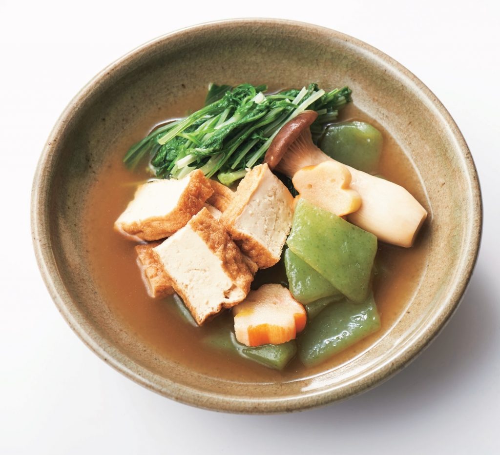 ▲油豆腐蒟蒻減醣湯。（圖／幸福文化）