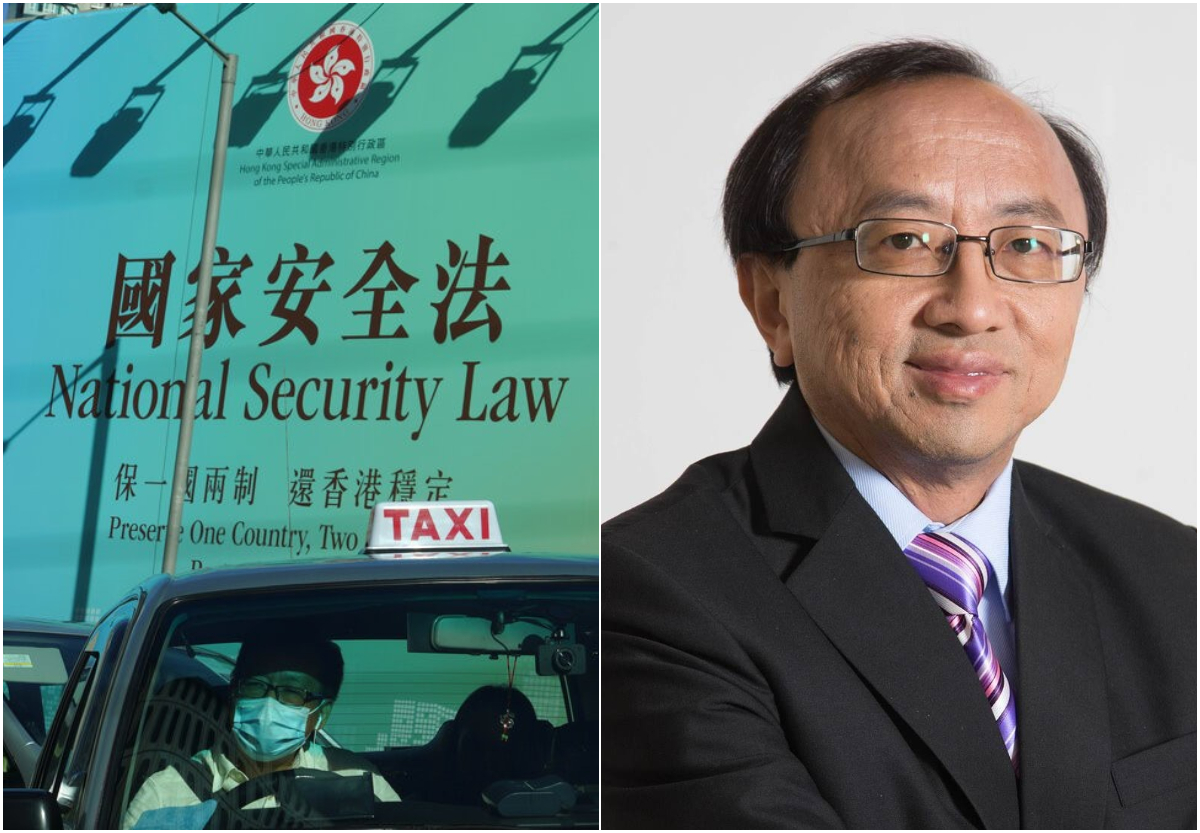 ▲港大法律學講師張達明分析「港版國安法」條文。（圖／美聯社／達志影像／張達明）