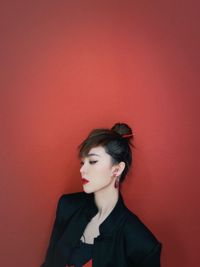 ▲郁可唯參與錄製節目《乘風破浪的姐姐》。(圖/華研國際提供)