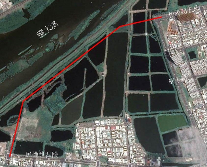 ▲「中西區和緯路五段延伸工程」今年8月動工，111年完工通車。（圖/台南市工務局提供）