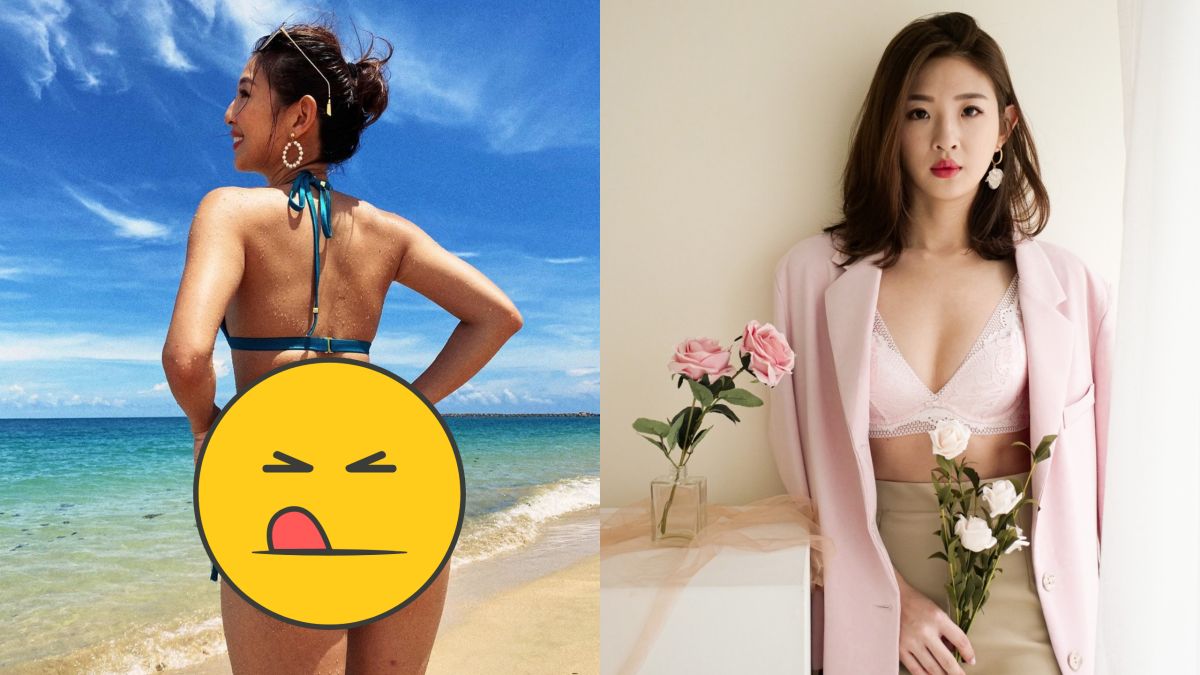 ▲趙筱葳辣曬蜜桃翹臀。（圖／趙筱葳 IG） 