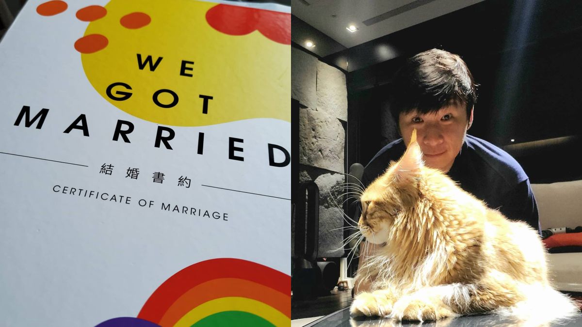 ▲陳鎮川宣布結婚。（圖／陳鎮川臉書） 