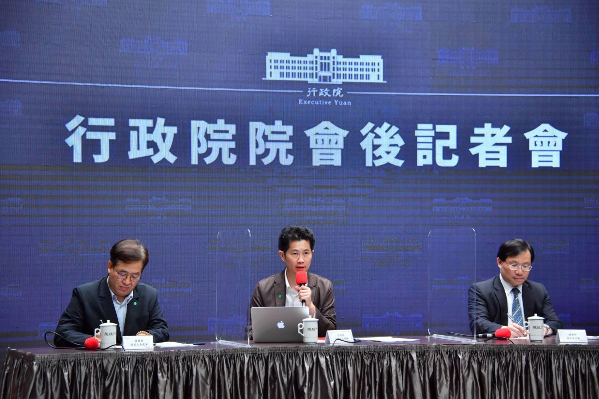 ▲行政院院會記者會。（圖／行政院提供）