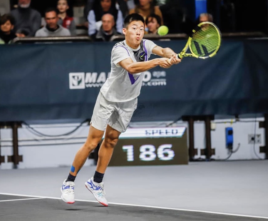 ▲曾俊欣於義大利Bergamo挑戰賽中挺進四強。（圖／曾俊欣提供）