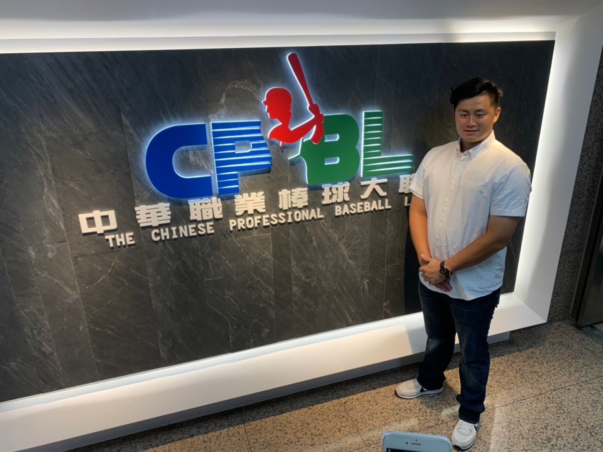 ▲蔣少宏投入中職選秀。（圖／吳政紘攝）