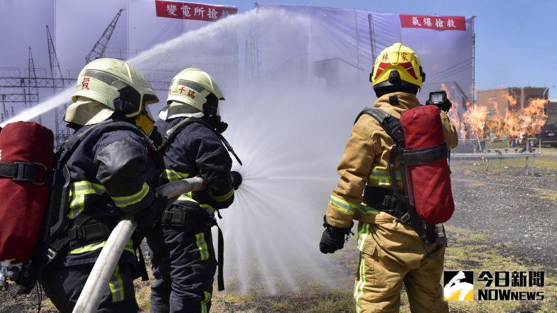▲演習以震災為主軸,並結合火災、水災、土石流、毒化災等複合性災害規劃演練情境。(圖/記者陳雅芳攝,2020.07.02)