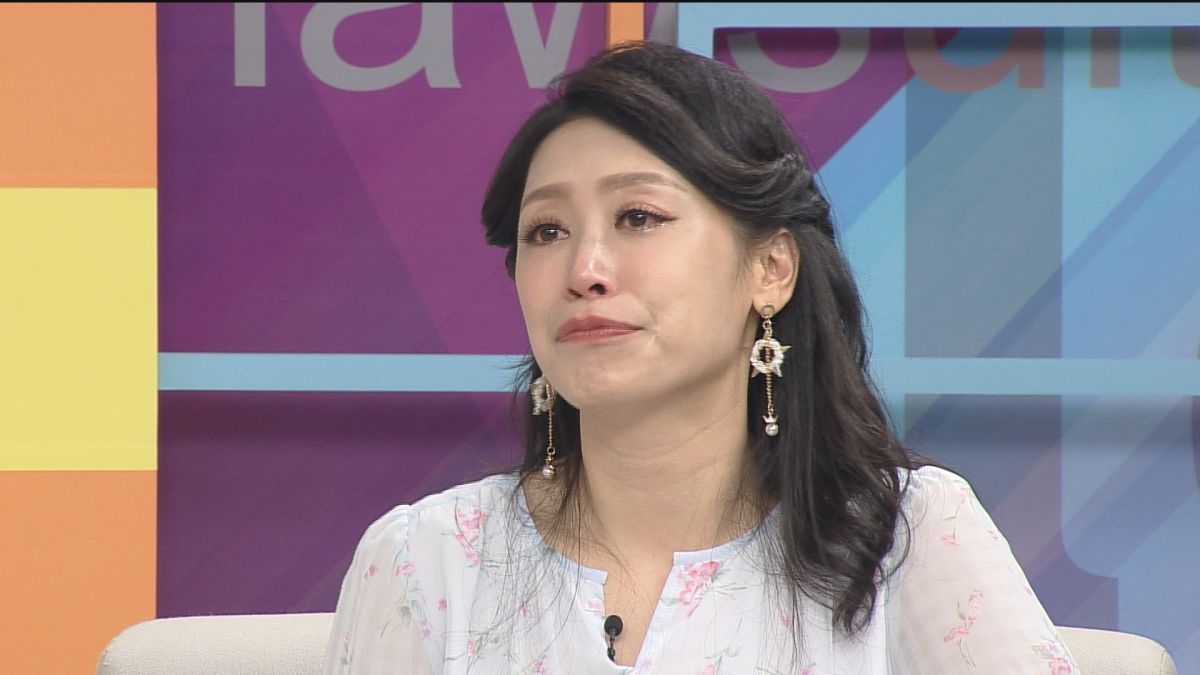 ▲郁菁難過落淚。（圖／高點綜合台提供）