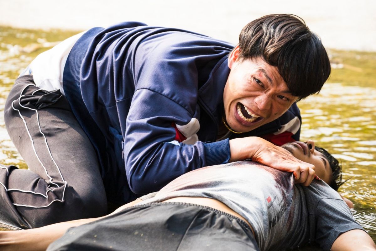 ▲黃鐙輝崩潰大哭。（圖 / 民視提供）