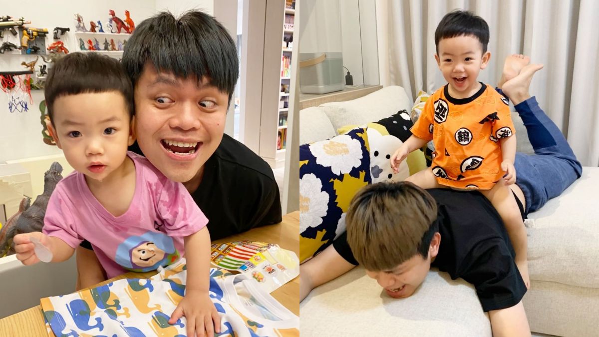 ▲蔡阿嘎今年大手筆幫兒子蔡桃貴過2歲生日。（圖／蔡阿嘎IG） 