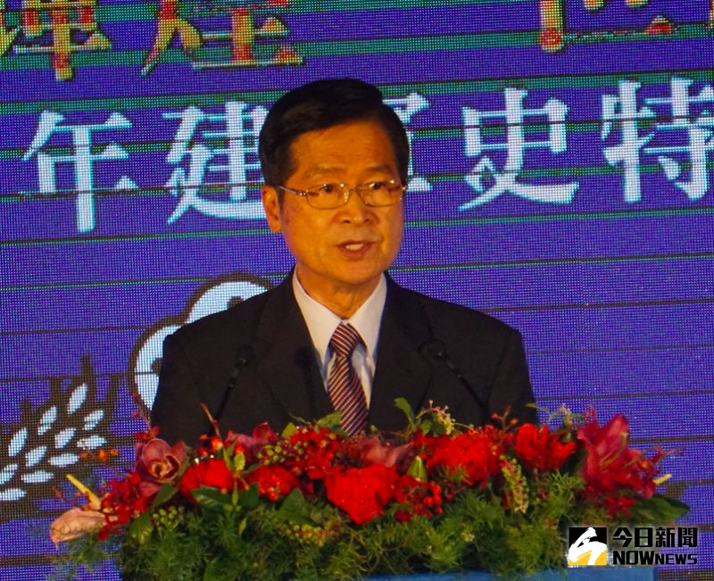 ▲國防部長嚴德發出席國軍歷史文物館「榮耀輝煌一世紀-空軍百年建軍史特展」致詞。(圖/記者呂炯昌攝.2020.07.03)