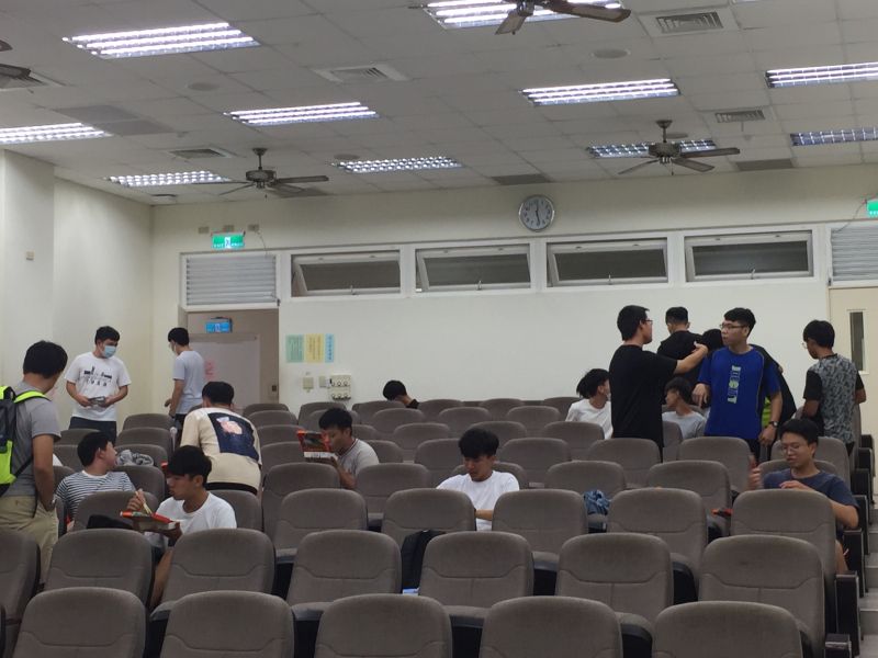 ▲試期間冷氣試場開放係依大考中心公告「開放冷氣試場標準作業程序」執行。(圖/記者陳雅芳攝,2020.07.03)