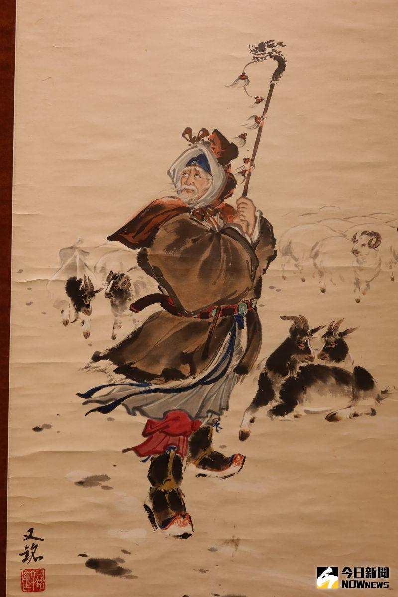 ▲為了豐富巡迴展出內容,特別邀請當代藝術家參與,並展出歷年典藏名家的作品。(圖/記者陳雅芳攝,2020.07.03)