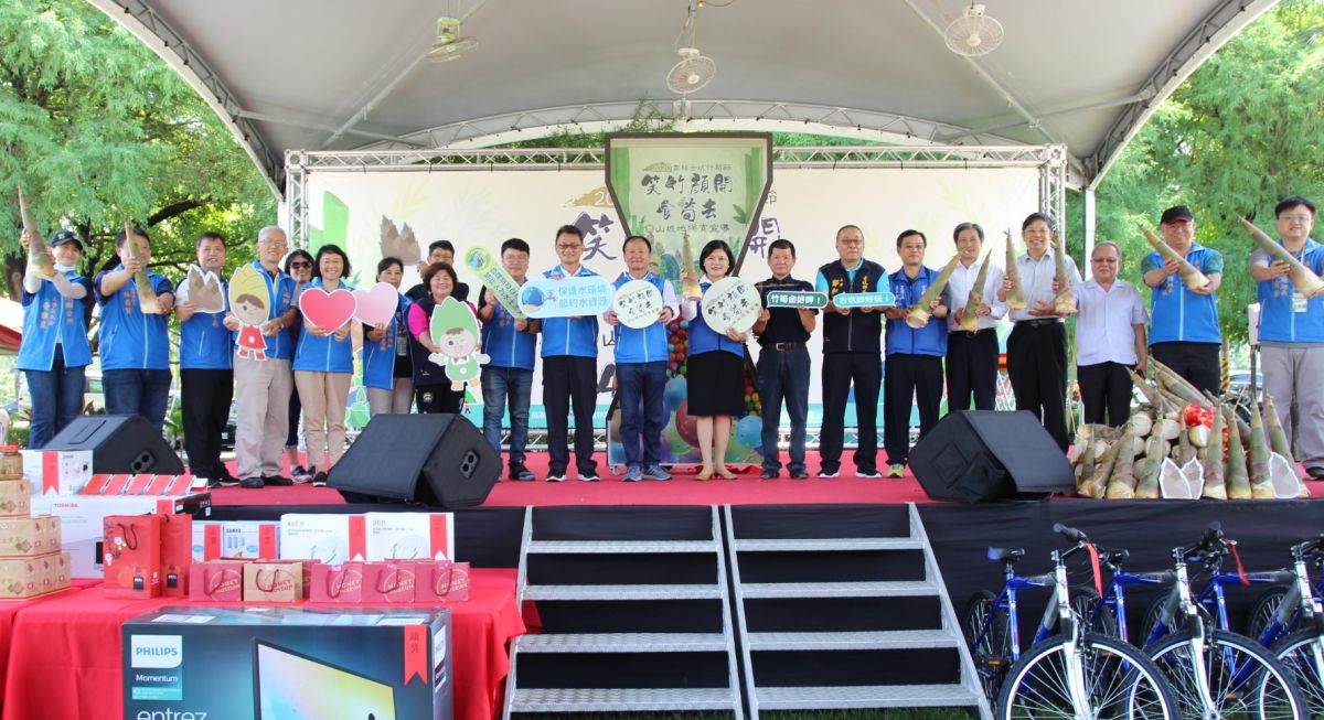 ▲2020雲林古坑竹筍節盛況豋場。（圖／記者簡勇鵬攝，2020.07.05）