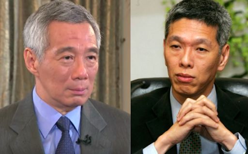 ▲李顯龍、李顯揚。(圖/翻攝自