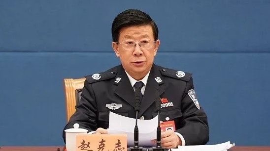 ▲國務委員、公安部黨委書記、公安部長趙克志。(圖/翻攝自香港01)
