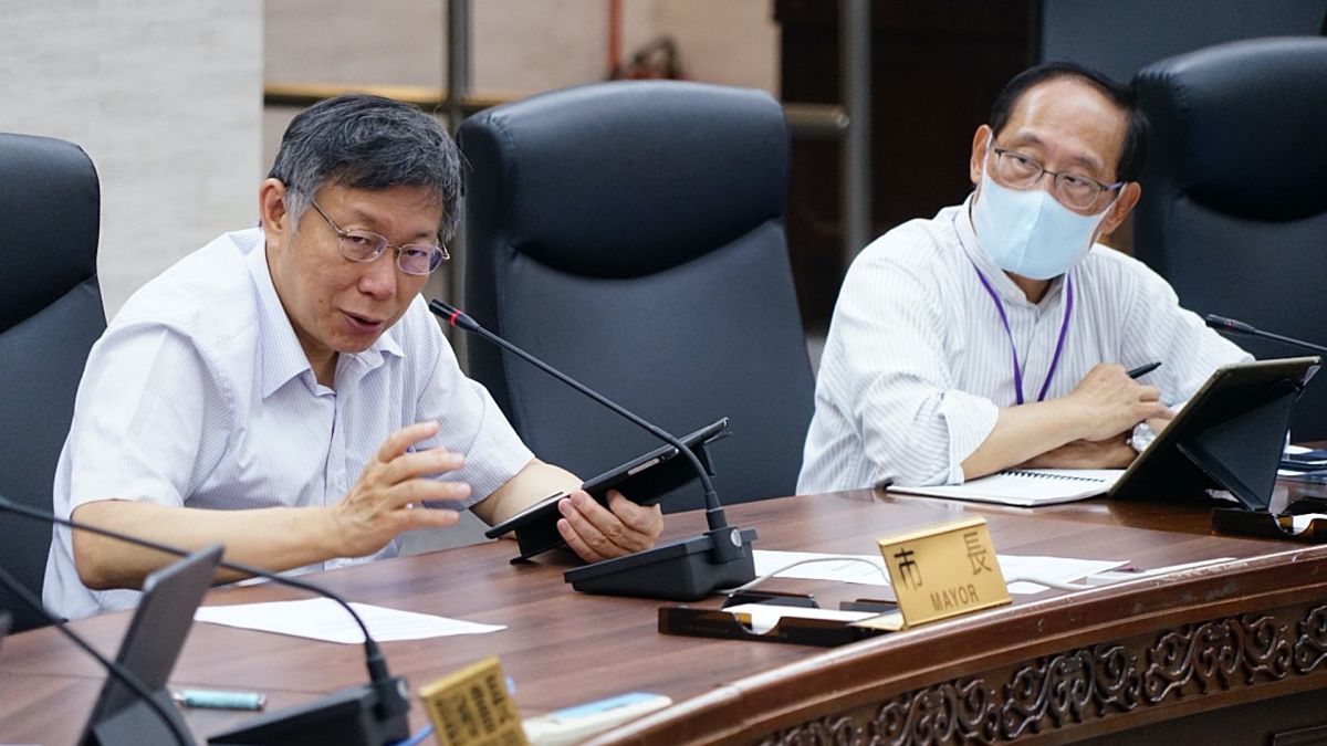 ▲台北市長柯文哲與交通局長陳學台。（圖／台北市政府提供）