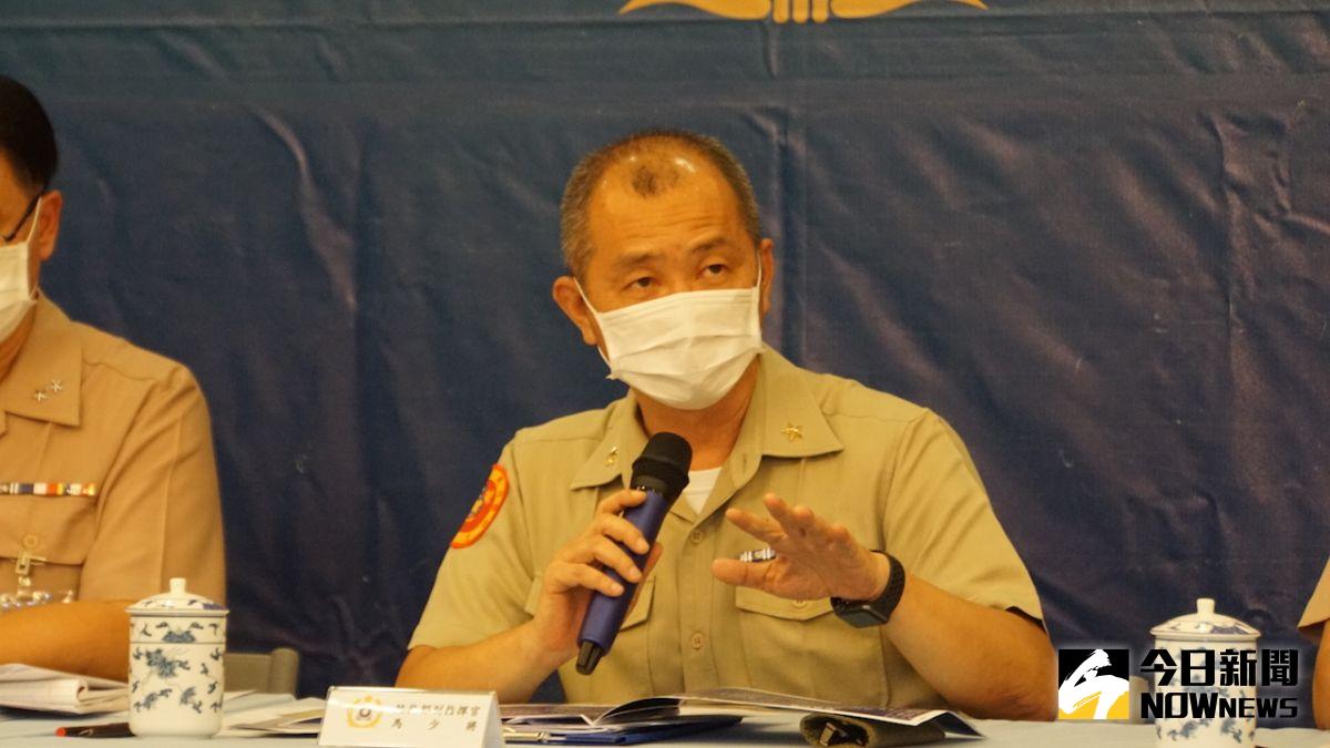 ▲陸戰隊指揮部副指揮官馬群超少將。（圖／記者呂炯昌攝.2020.07.06）