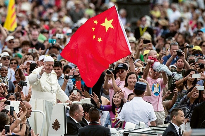 講稿突刪香港議題　義媒：教宗被中國掐住喉嚨
