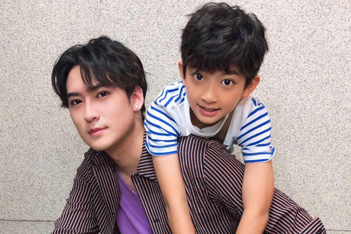 ▲沈建宏（左）也是從童星出道。（圖 / 達騰娛樂提供）
