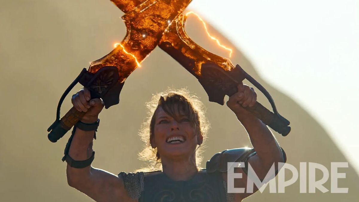 ▲《魔物獵人》真人電影版釋出雙刀「鬼人化」新劇照。（圖／翻攝自《Empire》）