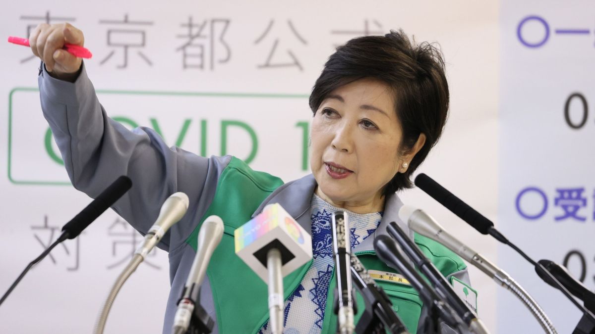 ▲小池百合子，在7月5日的東京都知事選舉中成功連任。（圖／翻攝自《香港 01 》）