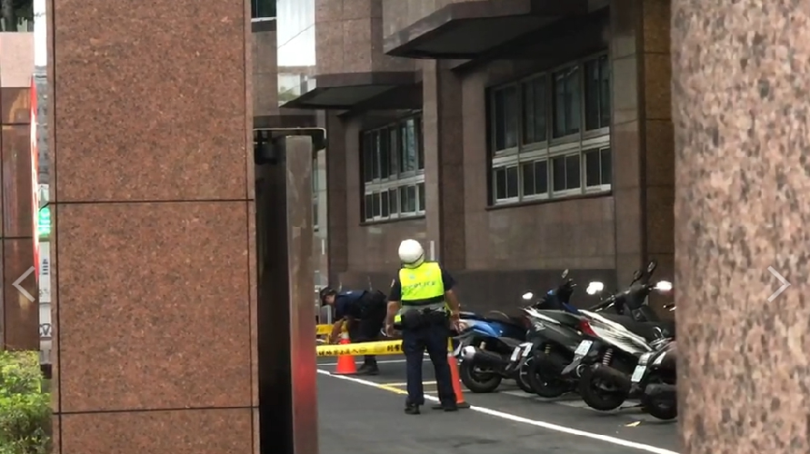 ▲新北市中和分局7日下午2時接到報警稱，微星科技公司傳出墜樓意外。（圖／新北市中和分局提供）