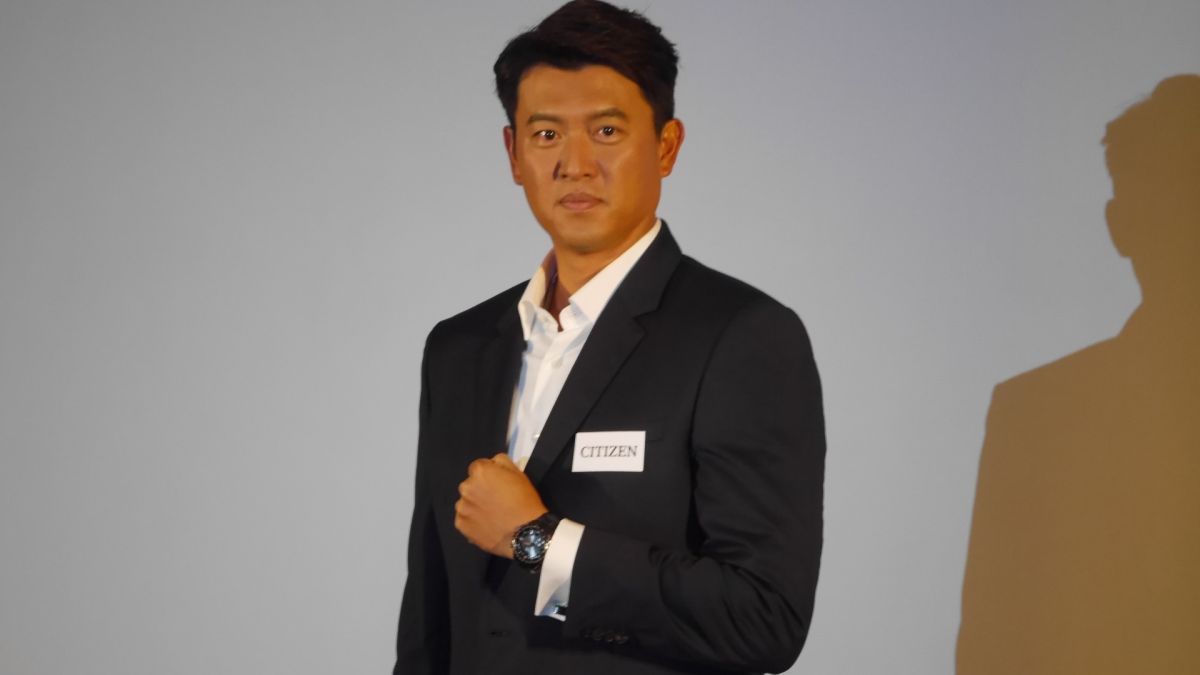 ▲王建民代言腕錶。（圖／吳政紘攝）