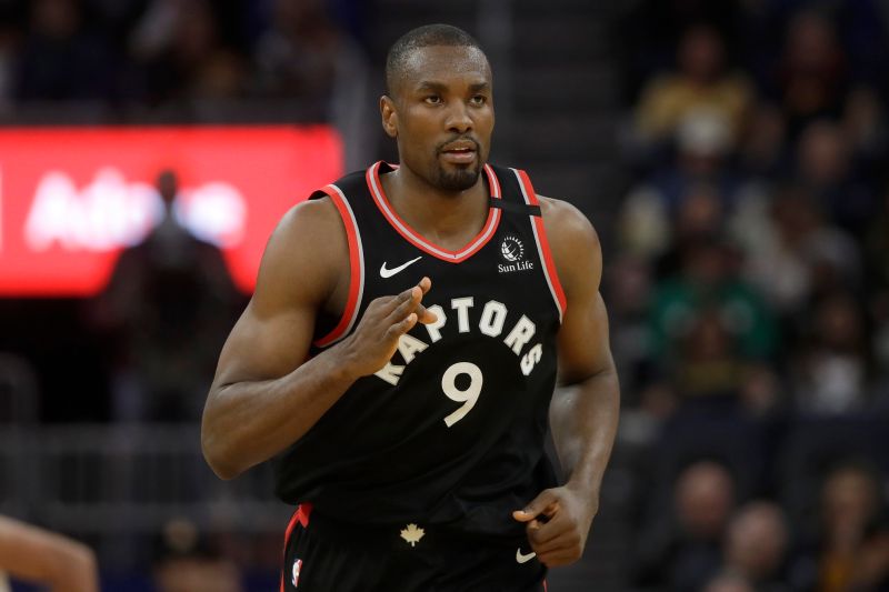 ▲暴龍大前鋒Serge Ibaka。(圖/美聯社/達志影像)