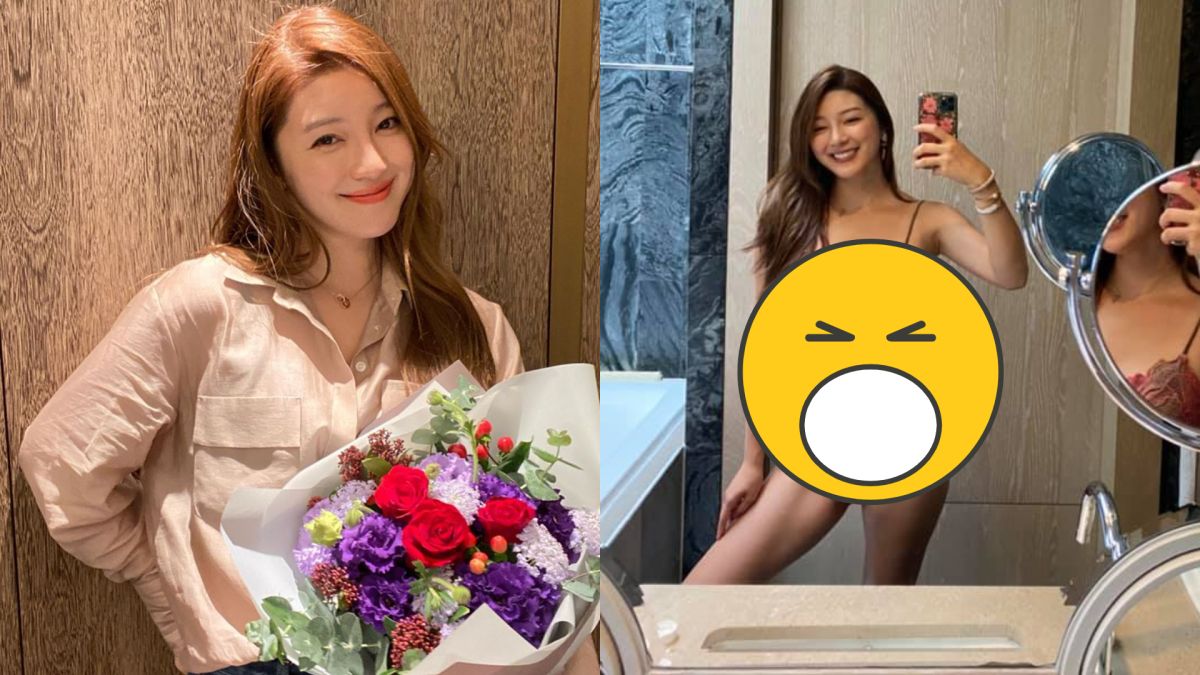 ▲Grace陳泱瑾無P圖泳裝照成為話題。（圖／陳泱瑾臉書）