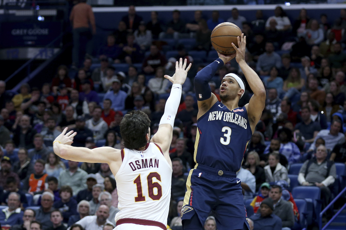 ▲鵜鶘隊Josh Hart。（圖／美聯社／達志影像）