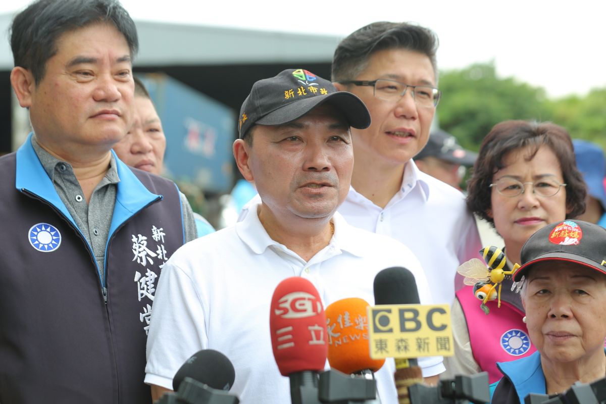 ▲新北市長侯友宜表示，規劃在雙北交界點會有400個站點，讓新北市民眾可以轉換為YouBike2.0，期望大家攜手共創雙贏。（圖/記者陳志仁攝2020.7.9）