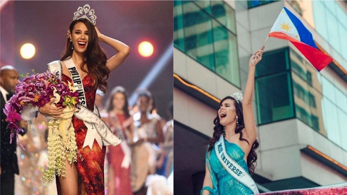 ▲曾贏得第67屆全球選美小姐（Miss Universe）的卡特麗安娜·格雷（Catriona Gray）近期在社群平台上公開反對反恐法，並且直指該法侵害人權。（圖／翻攝自IG）