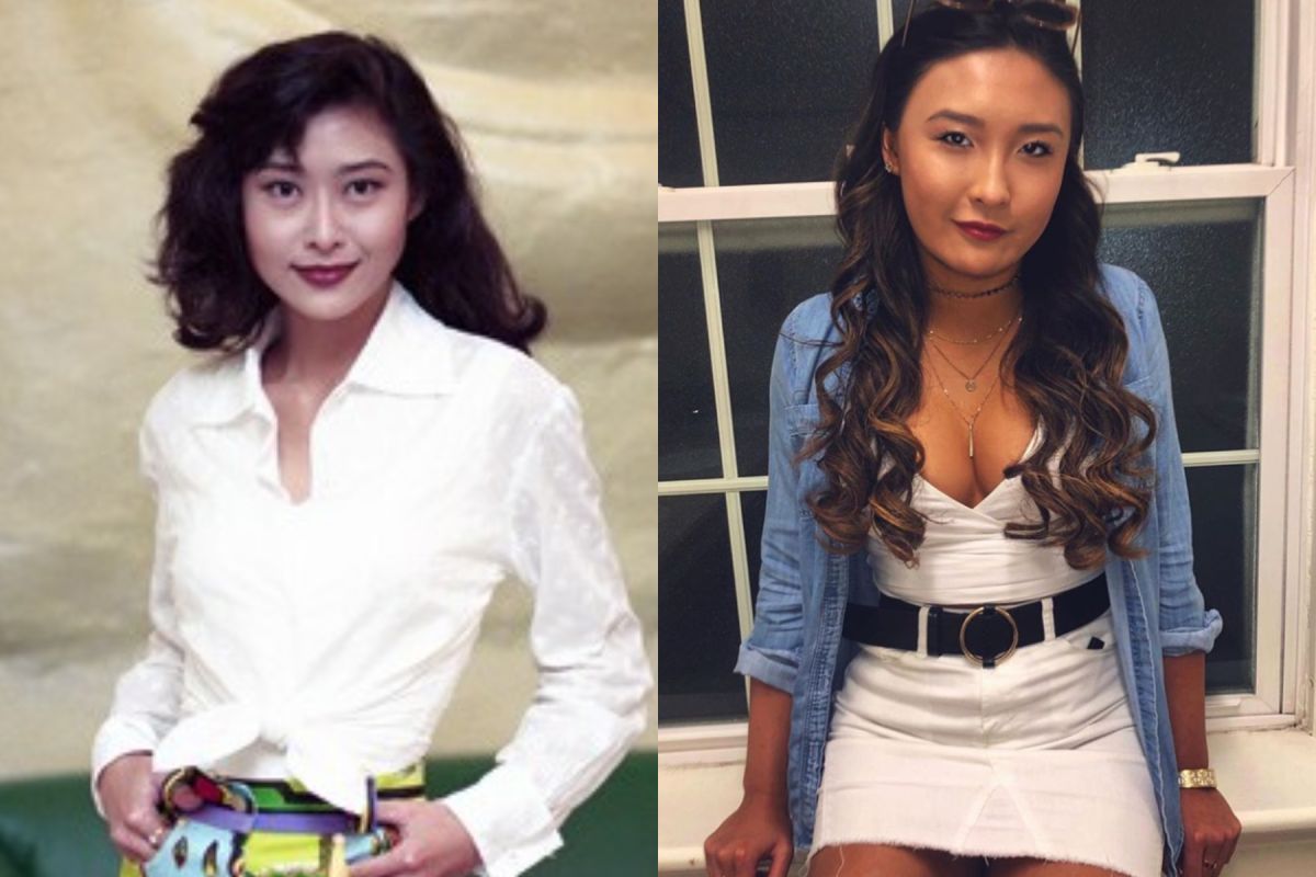 ▲葉玉卿大女兒胡芷欣（右）。（圖 / 翻攝葉玉卿臉書、胡芷欣IG）