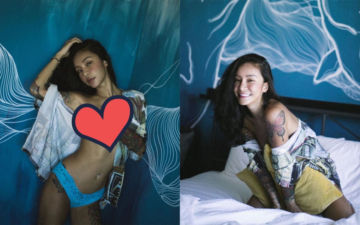 ▲梁云菲慶祝30歲生日，分享半身裸照。（圖／梁云菲 IG） 