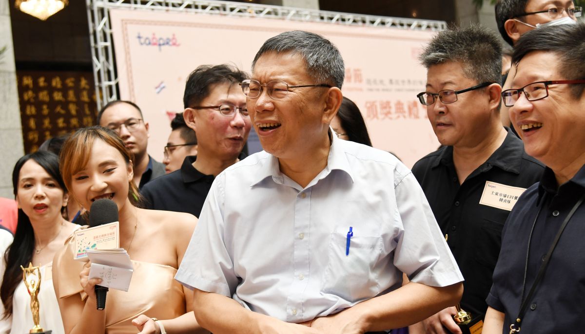 ▲台北市長柯文哲。(圖/記者林調遜攝)