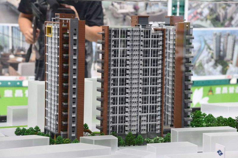 ▲中和安邦段青年社會住宅位於中和連城路上,鄰近雙捷運站及大型購物商場,生活機能相當便利。(圖/新北市新聞局提供)